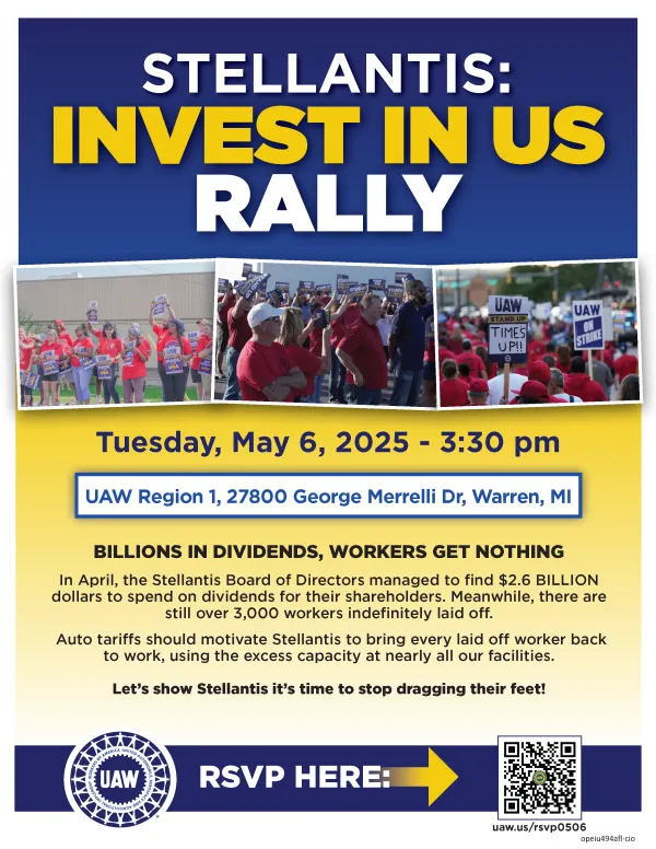 STELLANTIS INVEST IN US RALLY